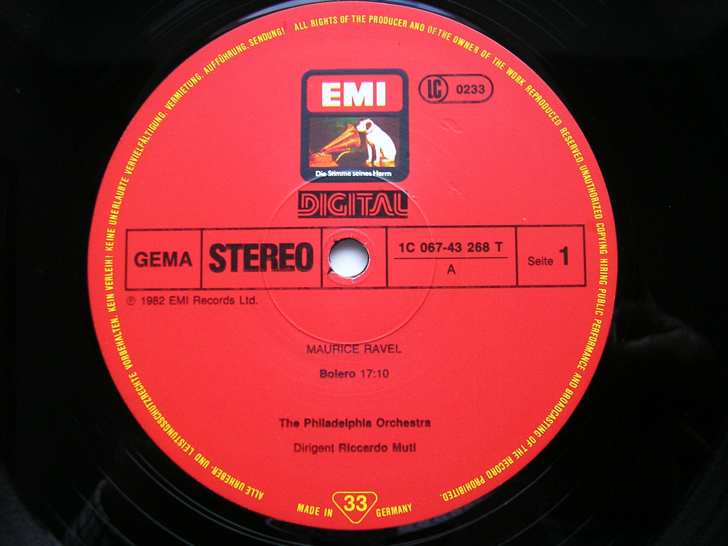 RAVEL: BOLERO / ALBORADA / DAPHNIS & CHLOE Suite No. 2 PREVIN / PHILHDELPHIA ORCHESTRA ASD 4174