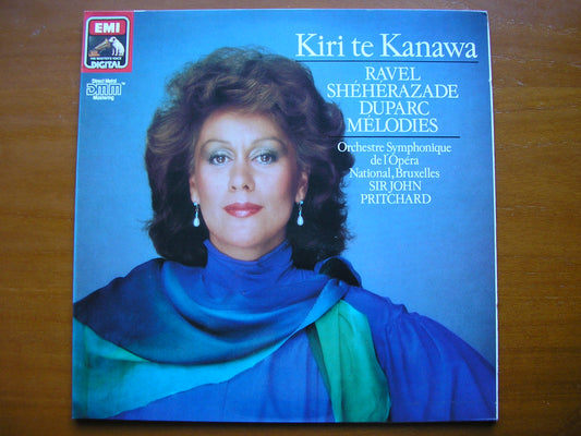 RAVEL: SHEHERAZADE / DUPARC: MELODIES       KIRI TE KANAWA / BRUSSELS OPERA ORCHESTRA / PRITCHARD    27 0135
