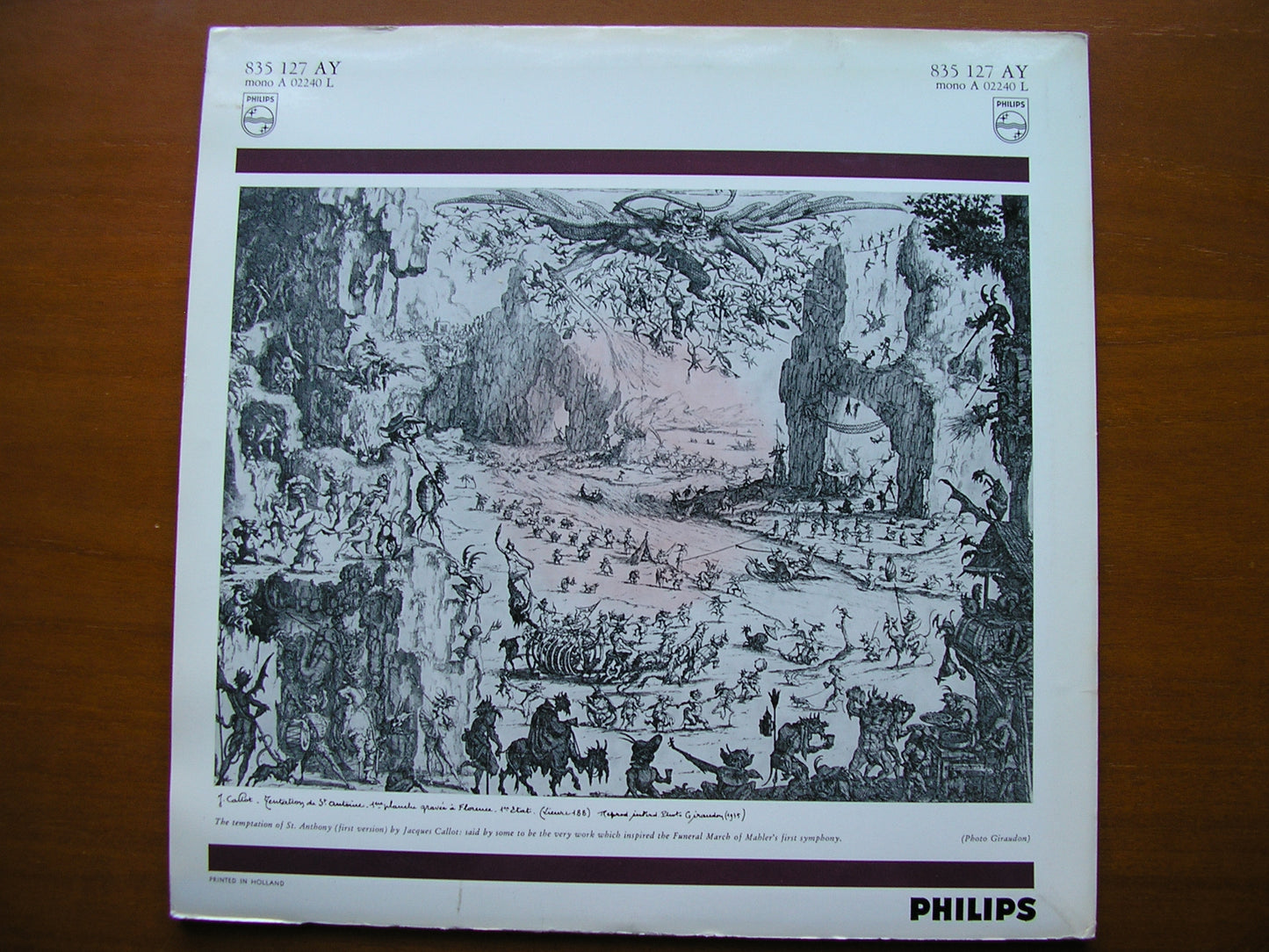 MAHLER: SYMPHONY No. 1 HAITINK / CONCERTGEBOUW ORCHESTRA 835 127 AY
