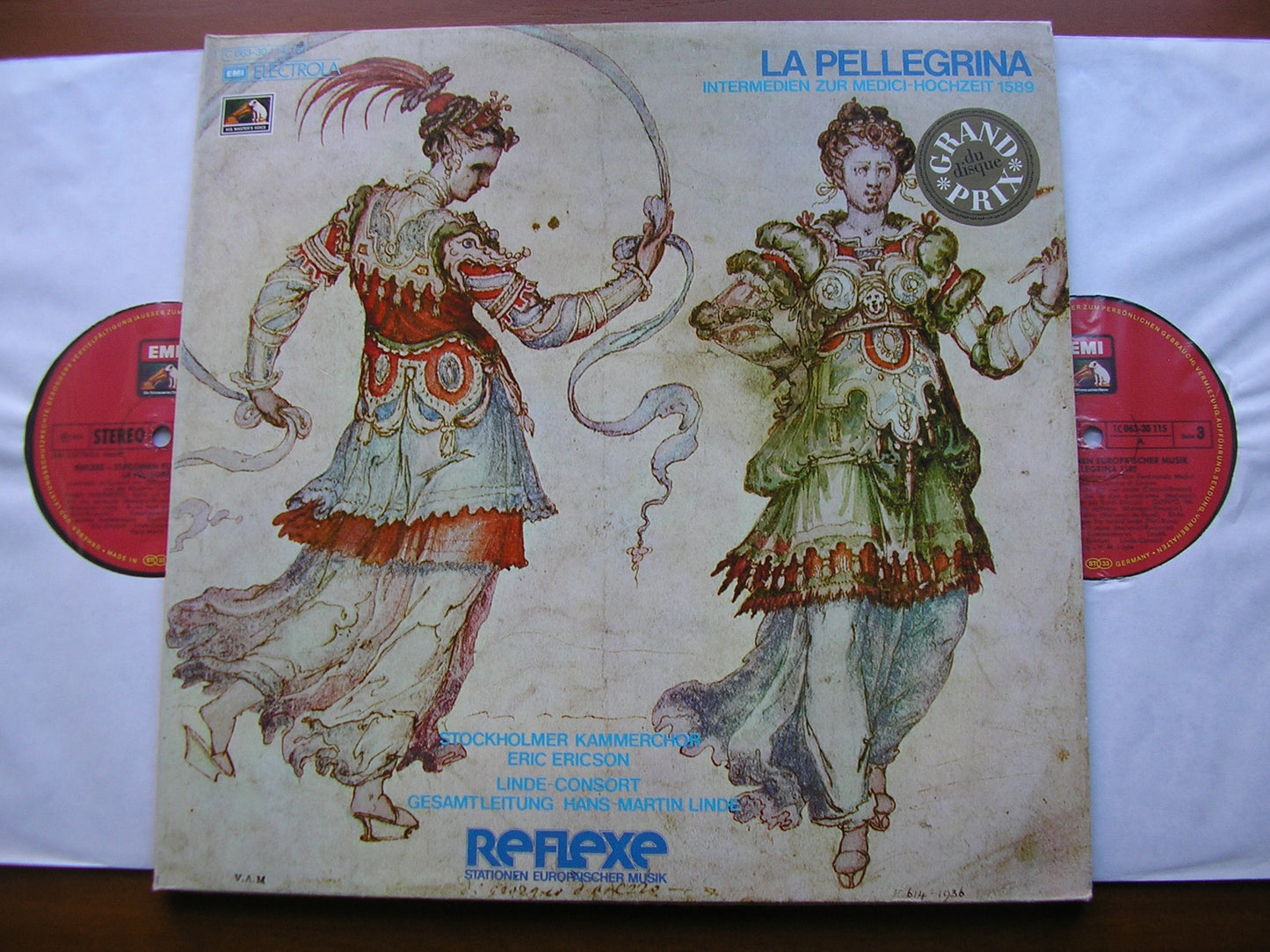 LA PELLEGRINA: MUSICAL CELEBRATION OF THE MEDICI WEDDING OF 1589     LINDE CONSORT / STOCKHOLM CHAMBER CHOIR / ERICSON / LINDE     063-30 114/5