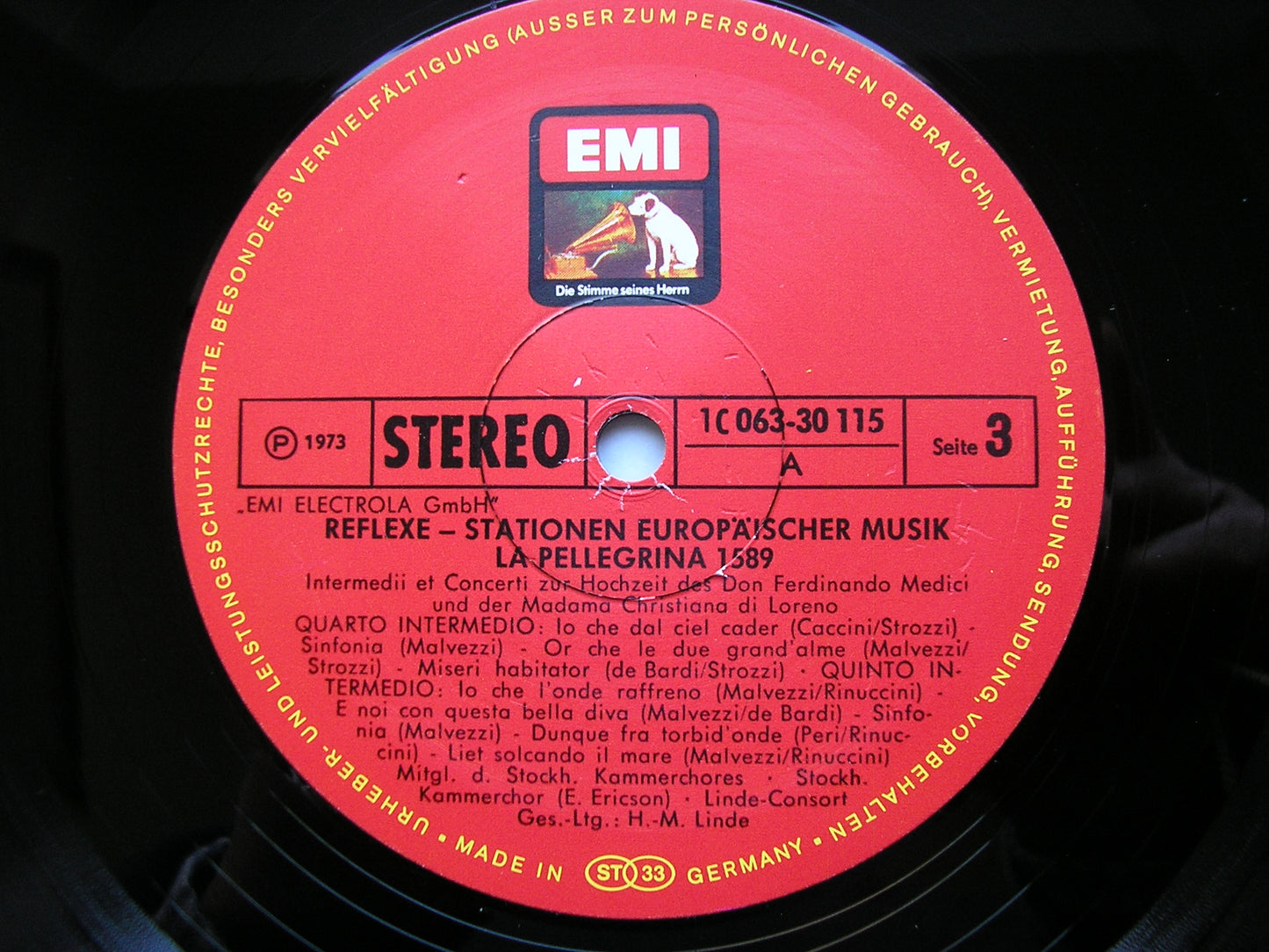 LA PELLEGRINA: MUSICAL CELEBRATION OF THE MEDICI WEDDING OF 1589     LINDE CONSORT / STOCKHOLM CHAMBER CHOIR / ERICSON / LINDE     063-30 114/5