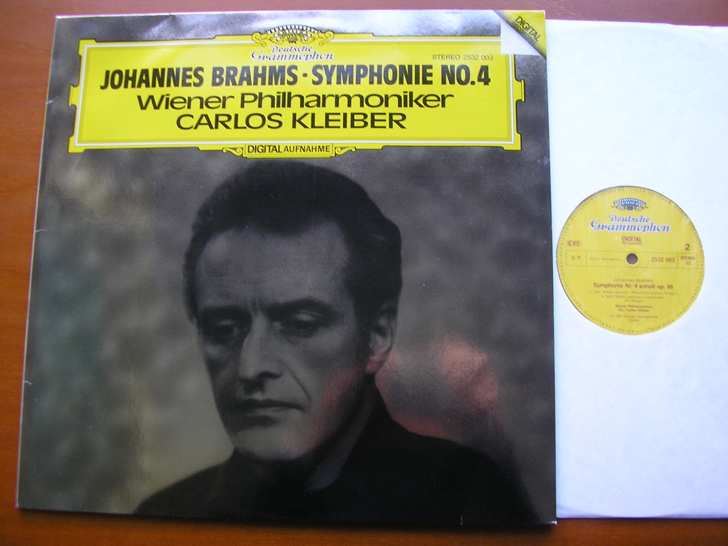 BRAHMS: SYMPHONY No. 4 KLEIBER / VIENNA PHILHARMONIC 2532 003