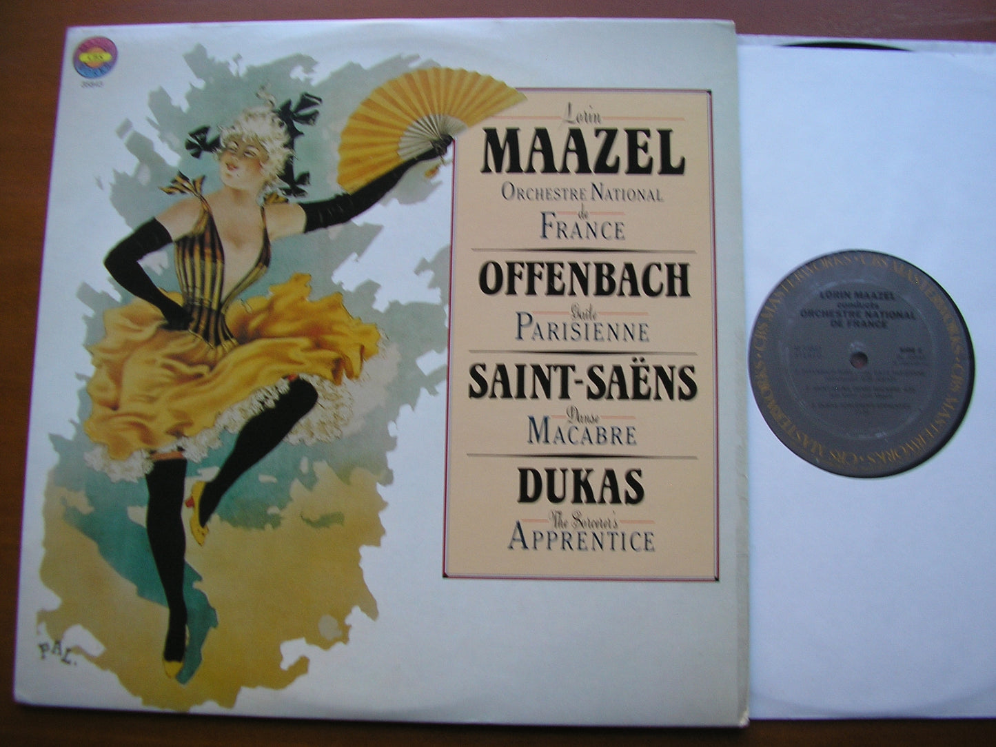 OFFENBACH: GAITE PARISIENNE / SAINT-SAENS: DANSE MACABRE / DUKAS: L'APPRENTI SORCIER       MAAZEL / FRENCH NATIONAL ORCHESTRA        M 35843