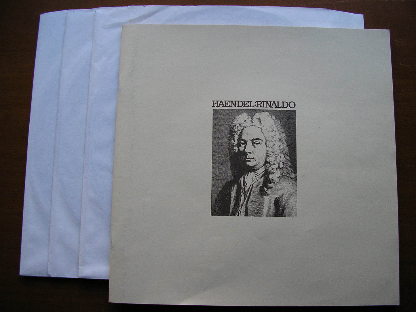 HANDEL: RINALDO (1711) SOLOISTS / LA GRANDE ECURIE ET LA CHAMBRE DU ROY / MALGOIRE 3LP 79308
