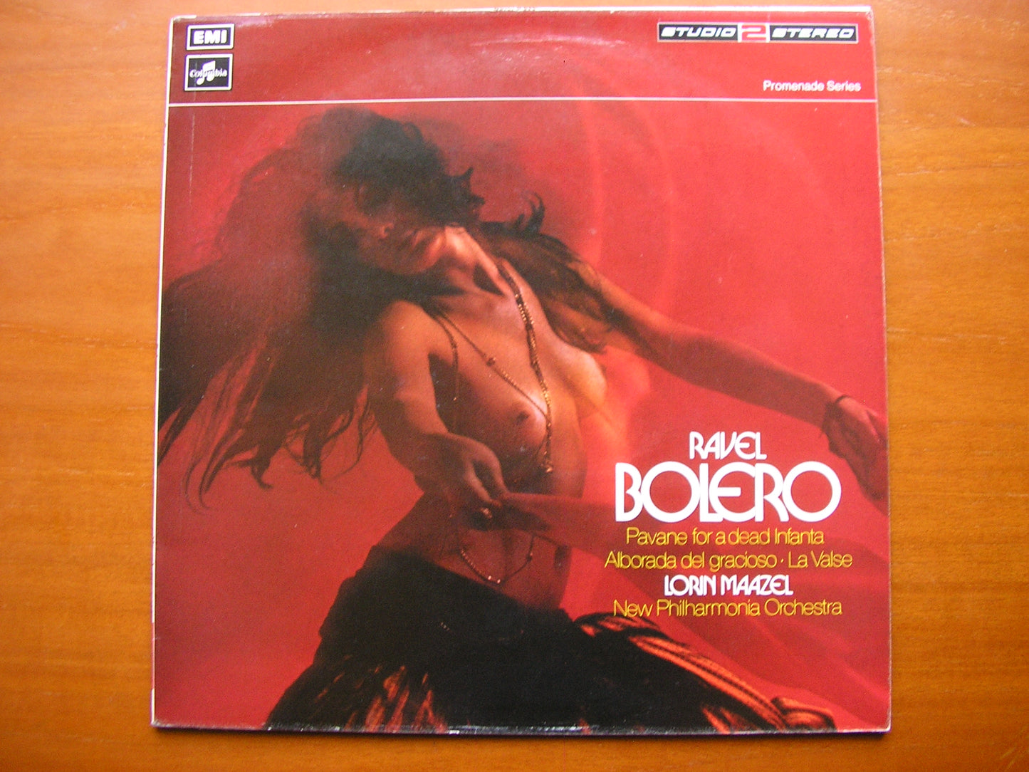 RAVEL: BOLERO / LA VALSE / PAVANE / ALBORADA DEL GRACIOSO MAAZEL / NEW PHILHARMONIA TWO 409