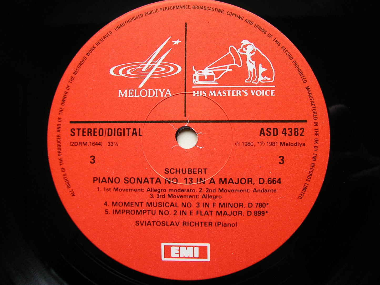 SCHUBERT: PIANO SONATAS Nos. 9 / 11 / 13 / 14 / TWO IMPROMPTUS / THREE MOMENTS MUSICAUX     SVIATOSLAV RICHTER     2LP      SLS 5289