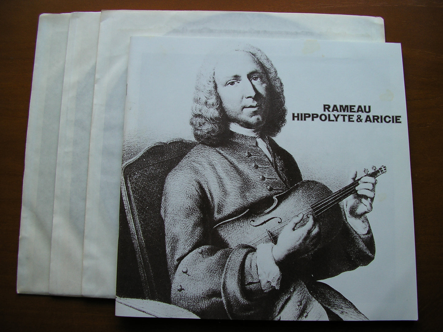 RAMEAU: HIPPOLYTE ET ARICIE (1733) SOLOISTS / LA GRANDE ECURIE ET LA CHAMBRE DU ROY / MALGOIRE 3LP 79314