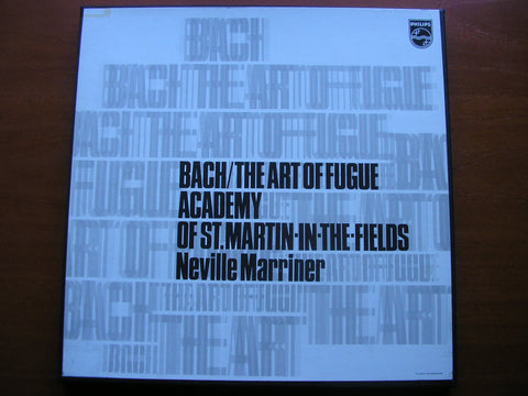 BACH: THE ART OF FUGUE    MARRINER / ACADEMY OF ST. MARTIN IN THE FIELDS     6747 172