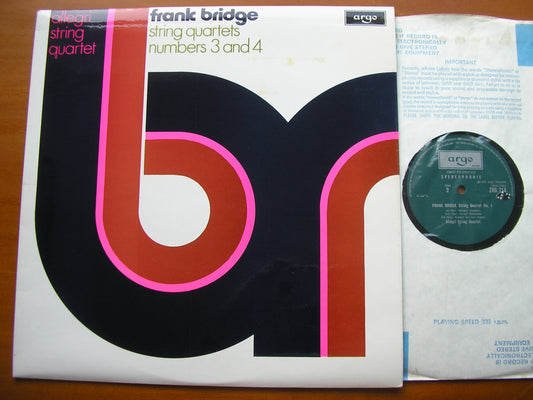 BRIDGE: STRING QUARTETS Nos. 3 & 4        ALLEGRI STRING QUARTET      ZRG 714