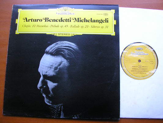 CHOPIN: 10 MAZURKAS / PRELUDE Op.45 / BALLADE Op. 23 / SCHERZO Op. 31      MICHELANGELI      2530 236