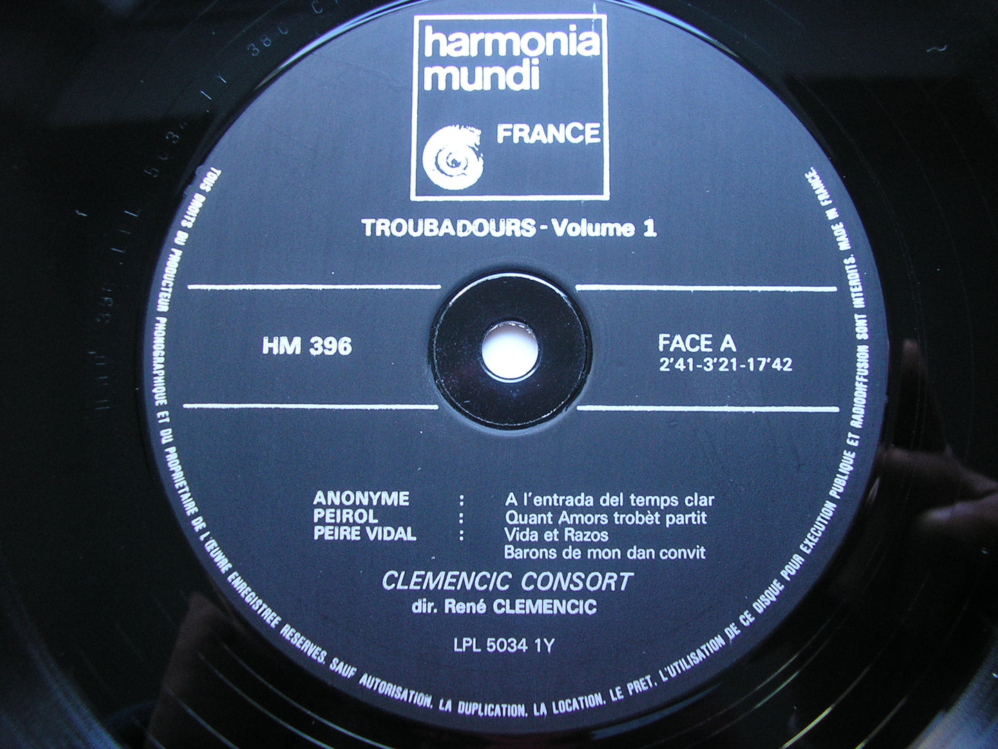 TROUBADORS Volumes 1 - 3 CLEMENCIC CONSORT / CLEMENCIC HM 396 - 398