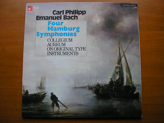 CPE BACH: FOUR HAMBURG SYMPHONIES    COLLEGIUM AUREUM / MAIER    BHM 19 29319