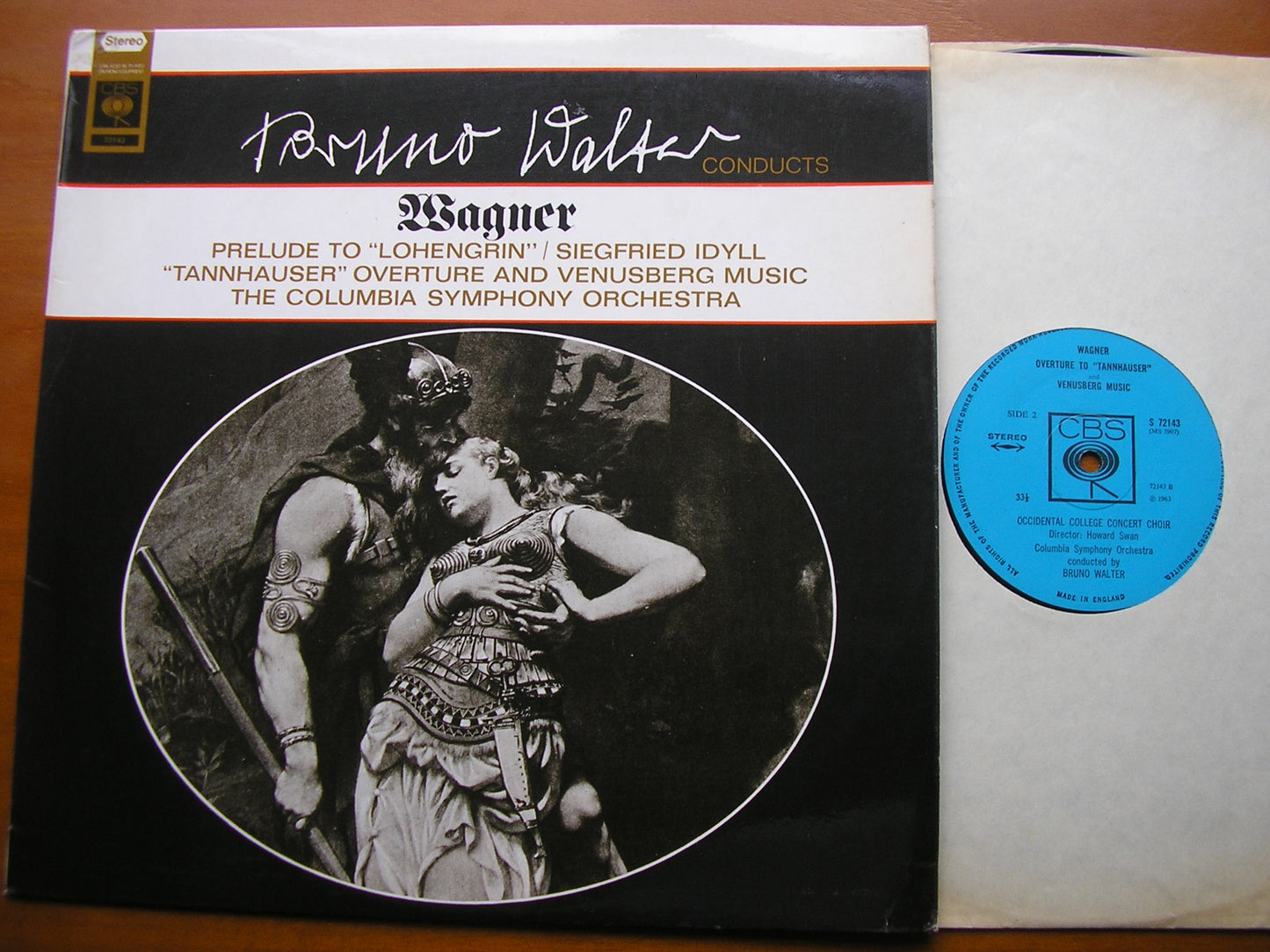 WAGNER: ORCHESTRAL MUSIC WALTER / COLUMBIA SYMPHONY 72143