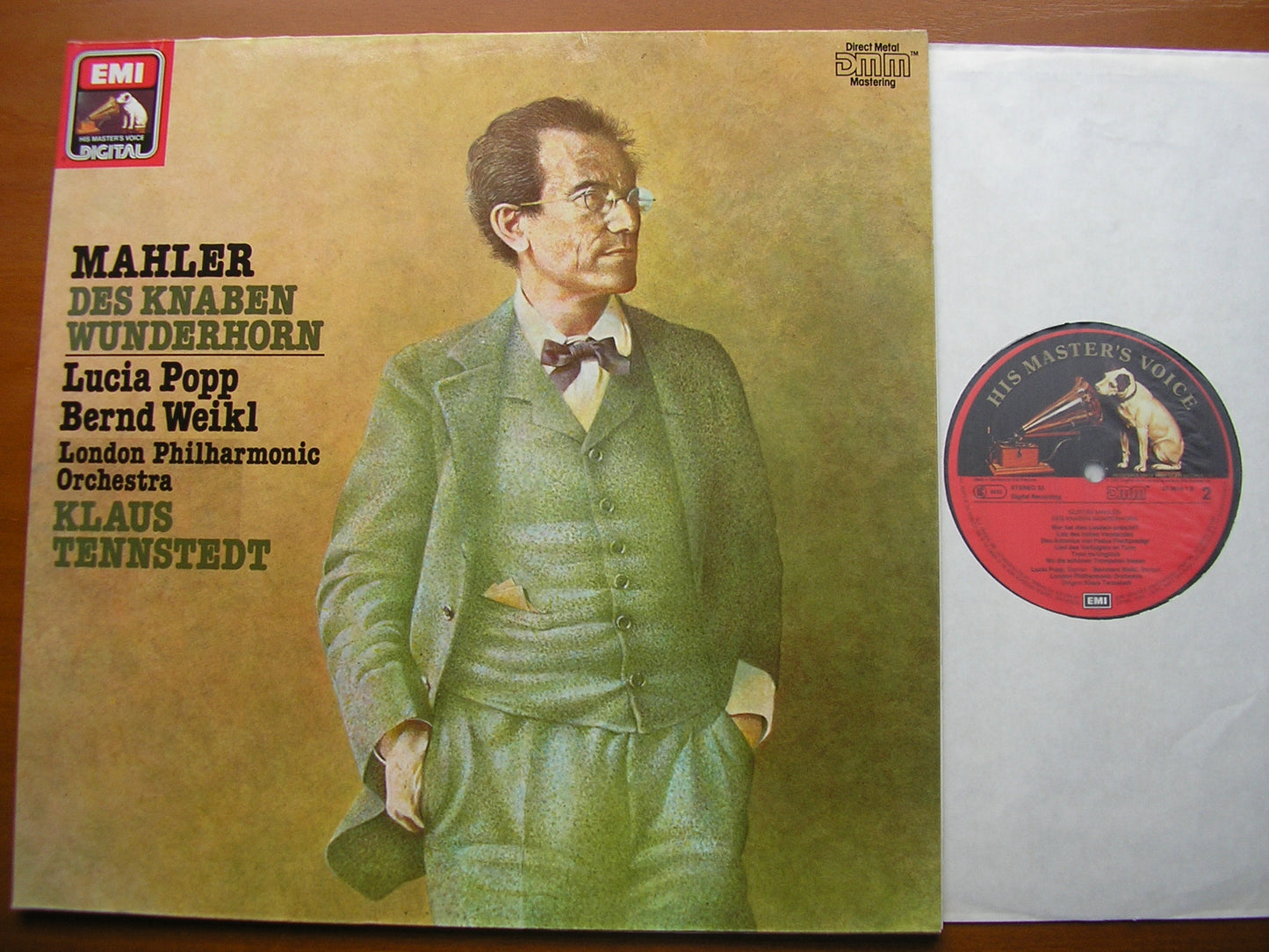 MAHLER: DES KNABEN WUNDERHORN      LUCIA POPP / BERND WEIKL / LONDON PHILHARMONIC ORCHESTRA / TENNSTEDT    27 0619
