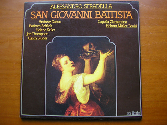 STRADELLA: SAN GIOVANNI BATTISTA    SOLOISTS / CAPELLA CLEMENTINA / MULLER-BRUHL    2LP     EL 16845