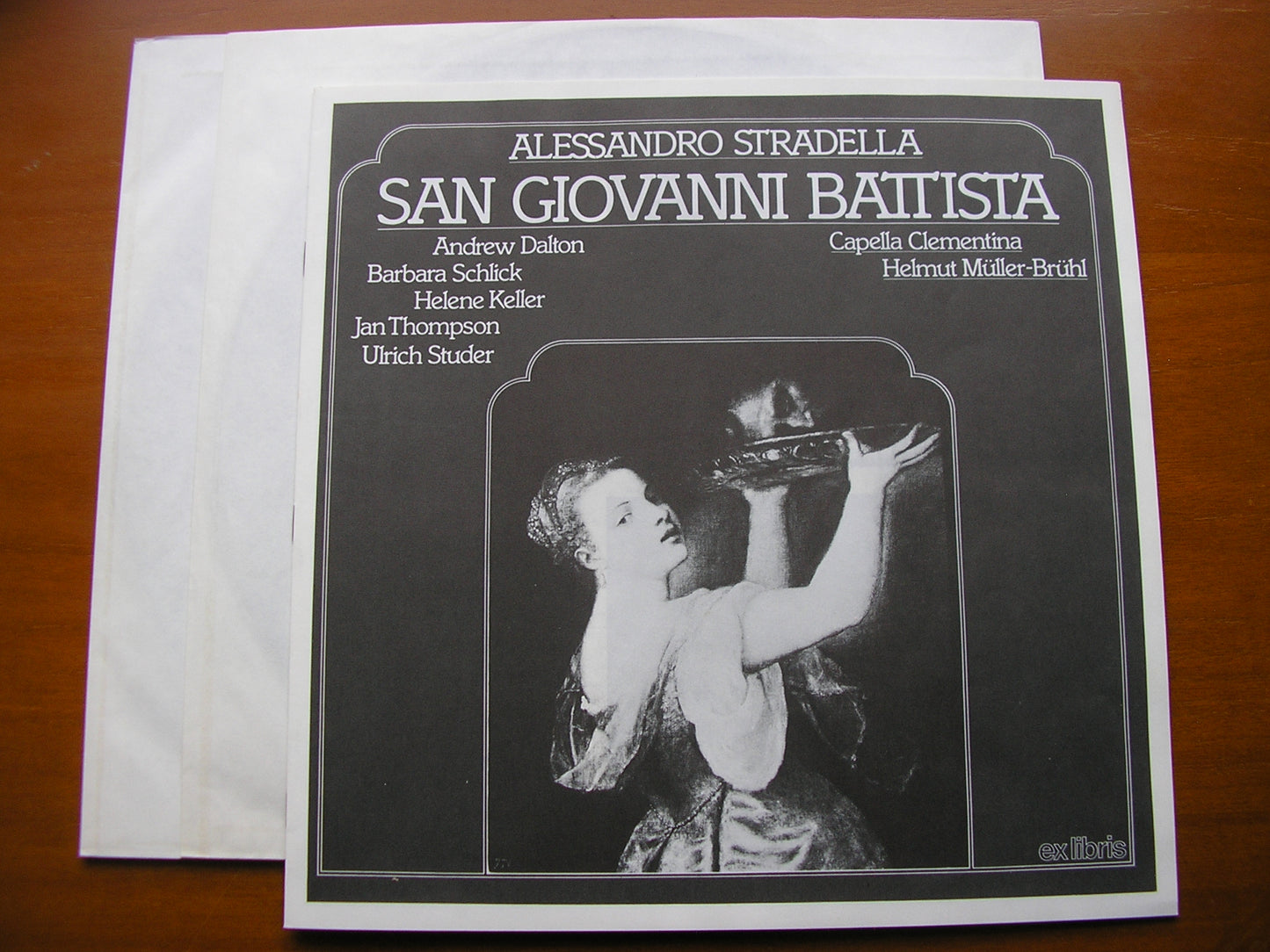 STRADELLA: SAN GIOVANNI BATTISTA    SOLOISTS / CAPELLA CLEMENTINA / MULLER-BRUHL    2LP     EL 16845