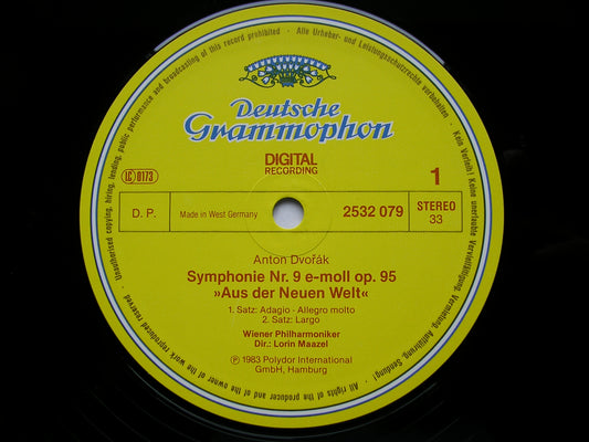 DVORAK: SYMPHONY No. 9 'From the New World' / CARNIVAL Overture MAAZEL / VIENNA PHILHARMONIC 2532 079