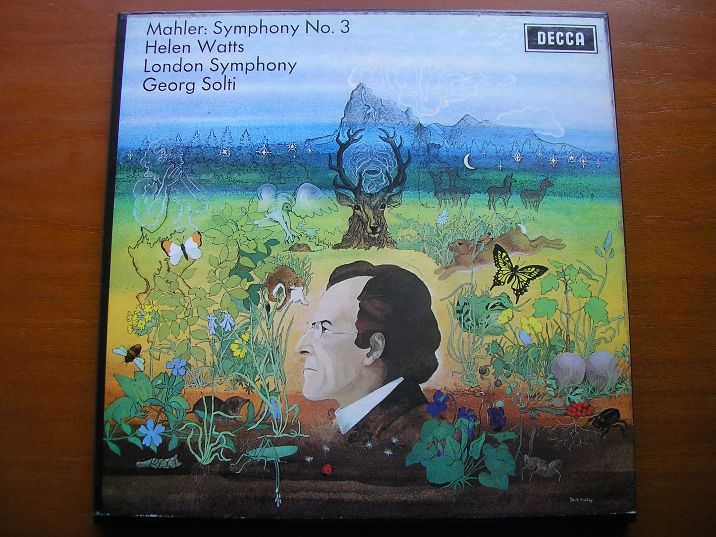 MAHLER: SYMPHONY No. 3 HELEN WATTS / LONDON SYMPHONY / SOLTI SET 385 / 6