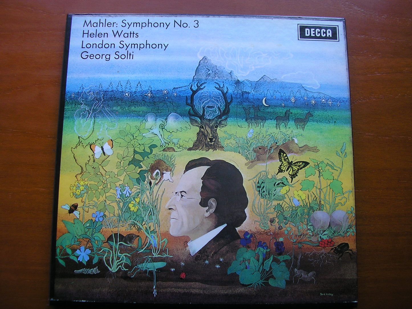 MAHLER: SYMPHONY No. 3 HELEN WATTS / LONDON SYMPHONY / SOLTI SET 385 / 6
