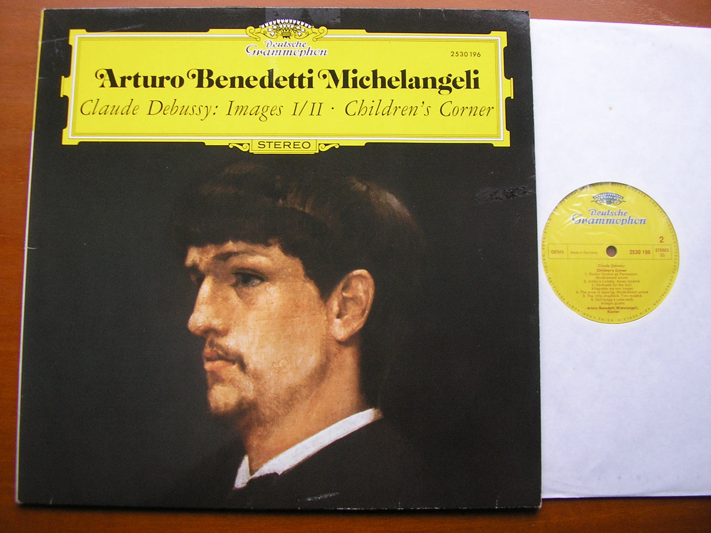DEBUSSY: IMAGES 1 & 2 / CHILDREN'S CORNER MICHELANGELI 2530 196