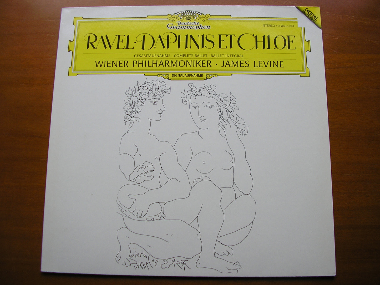 RAVEL: DAPHNIS & CHLOE     LEVINE / VIENNA PHILHARMONIC     415 360
