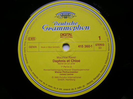 RAVEL: DAPHNIS & CHLOE     LEVINE / VIENNA PHILHARMONIC     415 360