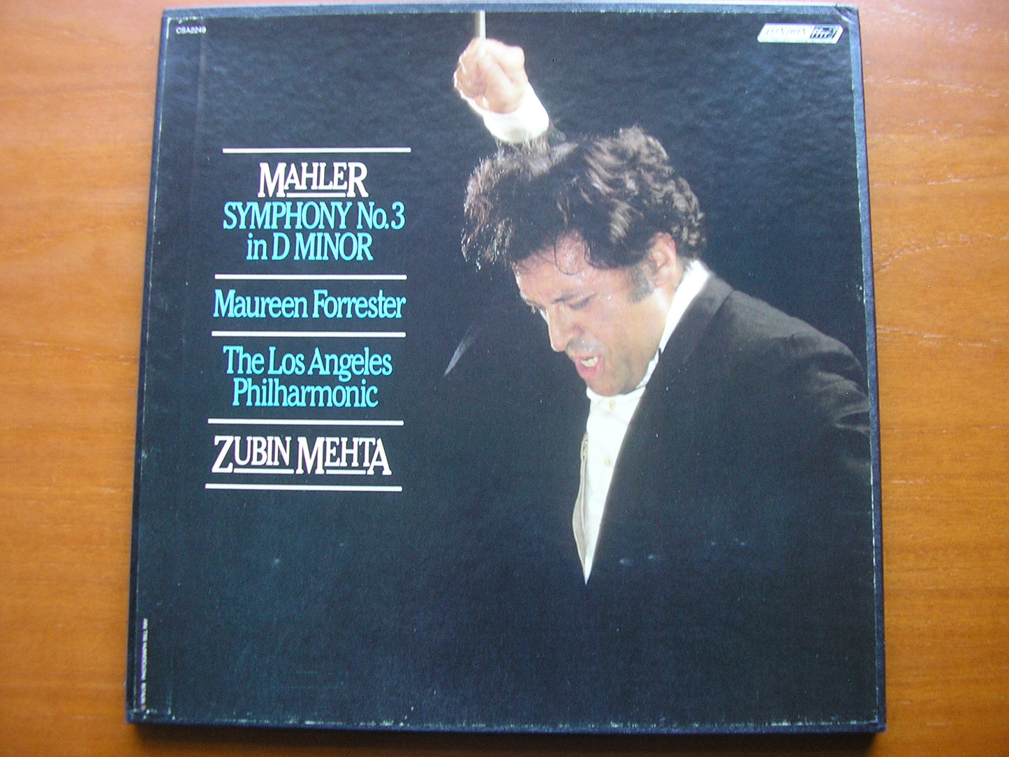 MAHLER: SYMPHONY No. 3 FORRESTER / LOS ANGELES PHILHARMONIC / MEHTA CSA 2249