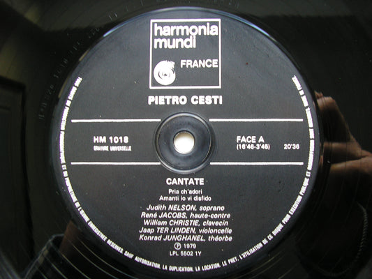 CESTI: FOUR CANTATAS CONCERTO VOCALE HMB 1018