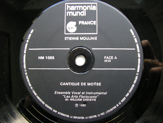 MOULINE: CANTIQUE DE MOYSE LES ARTS FLORISSANTS / CHRISTIE HMB 1055