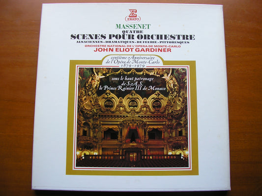MASSENET: FOUR SUITES FOR ORCHESTRA       GARDINER / MONTE CARLO OPERA ORCHESTRA     2LP      STU 71208