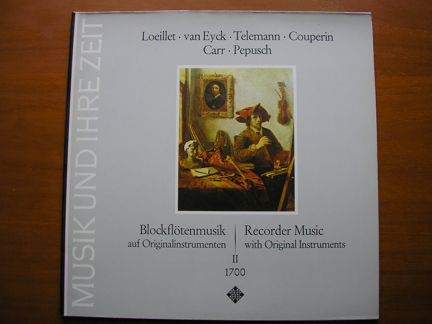 TELEMANN / LOEILLET / VAN EYCK / CARR / COUPERIN / PEPUSCH: MUSIC FOR RECORDER      BRUGGEN / BYLSMA / LEONHARDT     6.41249