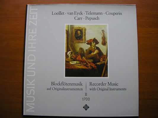 TELEMANN / LOEILLET / VAN EYCK / CARR / COUPERIN / PEPUSCH: MUSIC FOR RECORDER      BRUGGEN / BYLSMA / LEONHARDT     6.41249