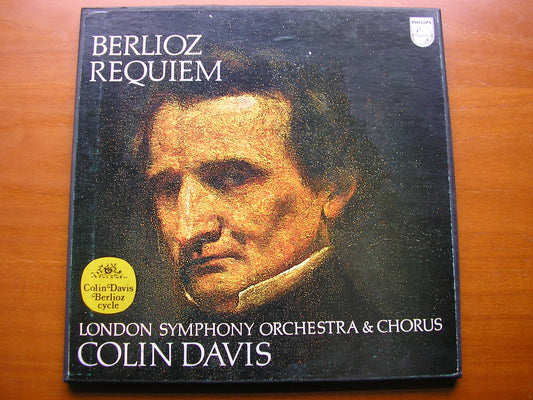 BERLIOZ: REQUIEM      DOWD / LONDON SYMPHONY ORCHESTRA & CHORUS / DAVIS     2LP      6700 019