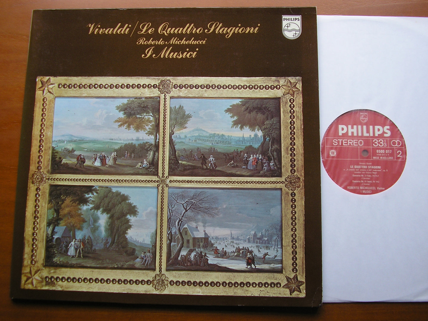 VIVALDI: THE FOUR SEASONS MICHELUCCI / I MUSICI 6500 017
