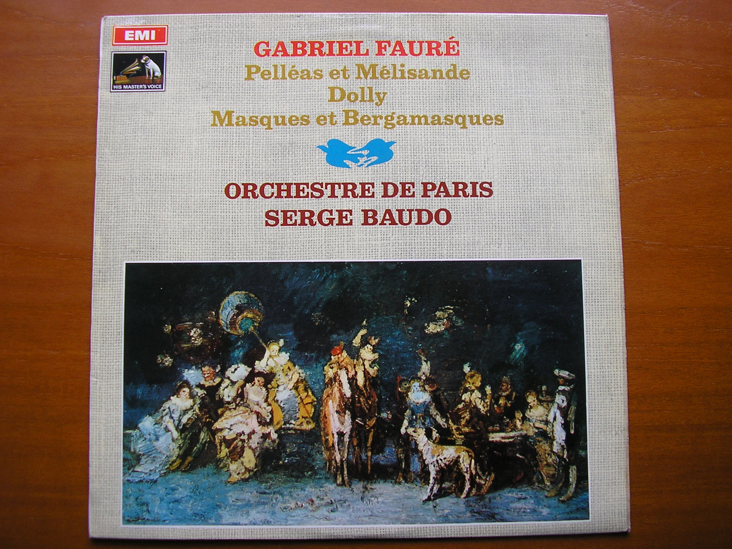 FAURE: PELLEAS & MELISANDE / MASQUES ET BERGAMASQUES / DOLLY     ORCHESTRE DE PARIS / BAUDO      ASD 2580