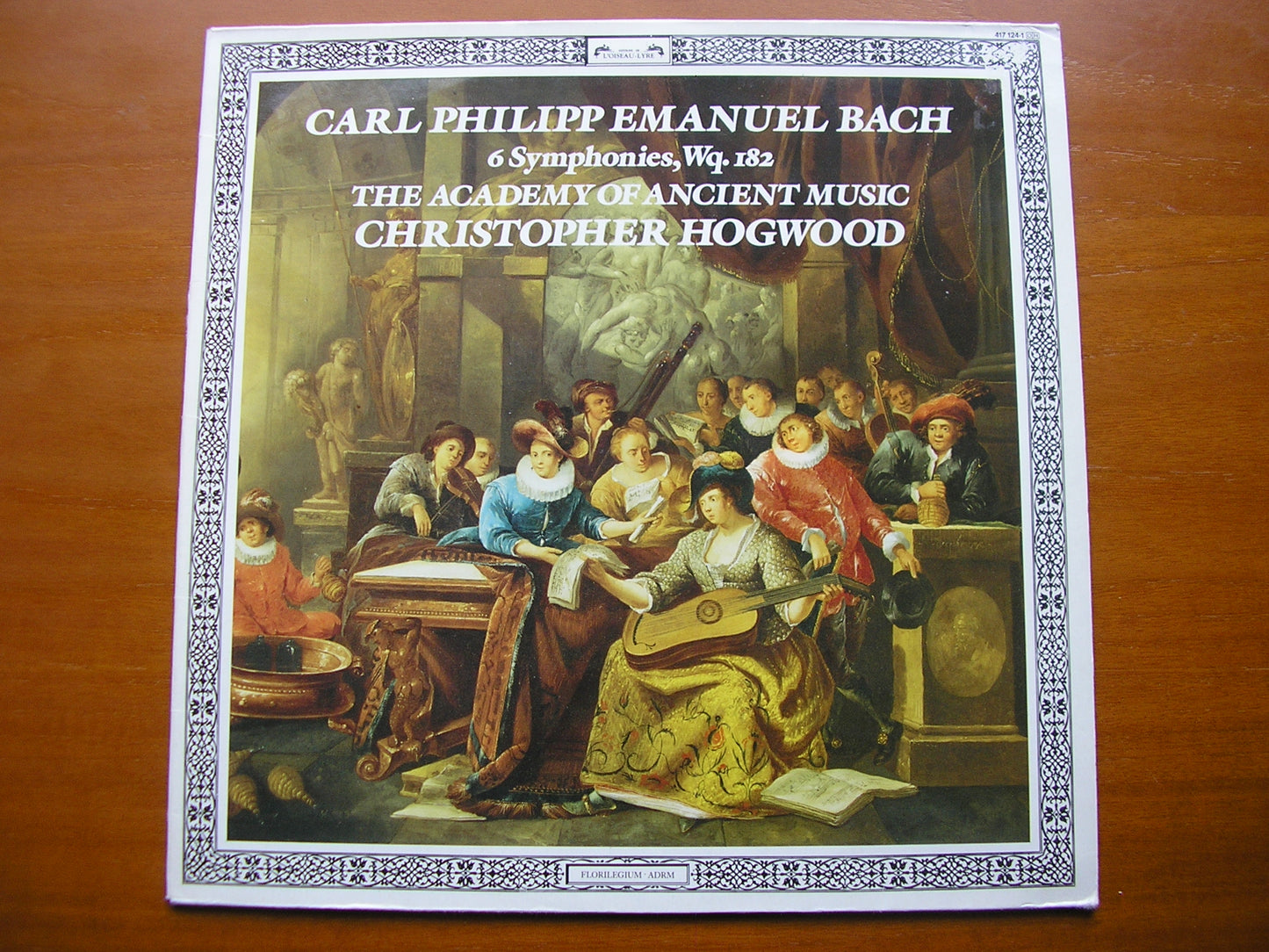 BACH, CARL PHILLIP EMANUEL: SIX SYMPHONIES Wq.182      HOGWOOD / ACADEMY OF ANCIENT MUSIC     417 124