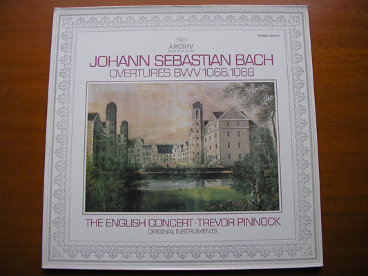 BACH: OVERTURES BWV 1066 & BWV 1068      PINNOCK / THE ENGLISH CONCERT    2533 411