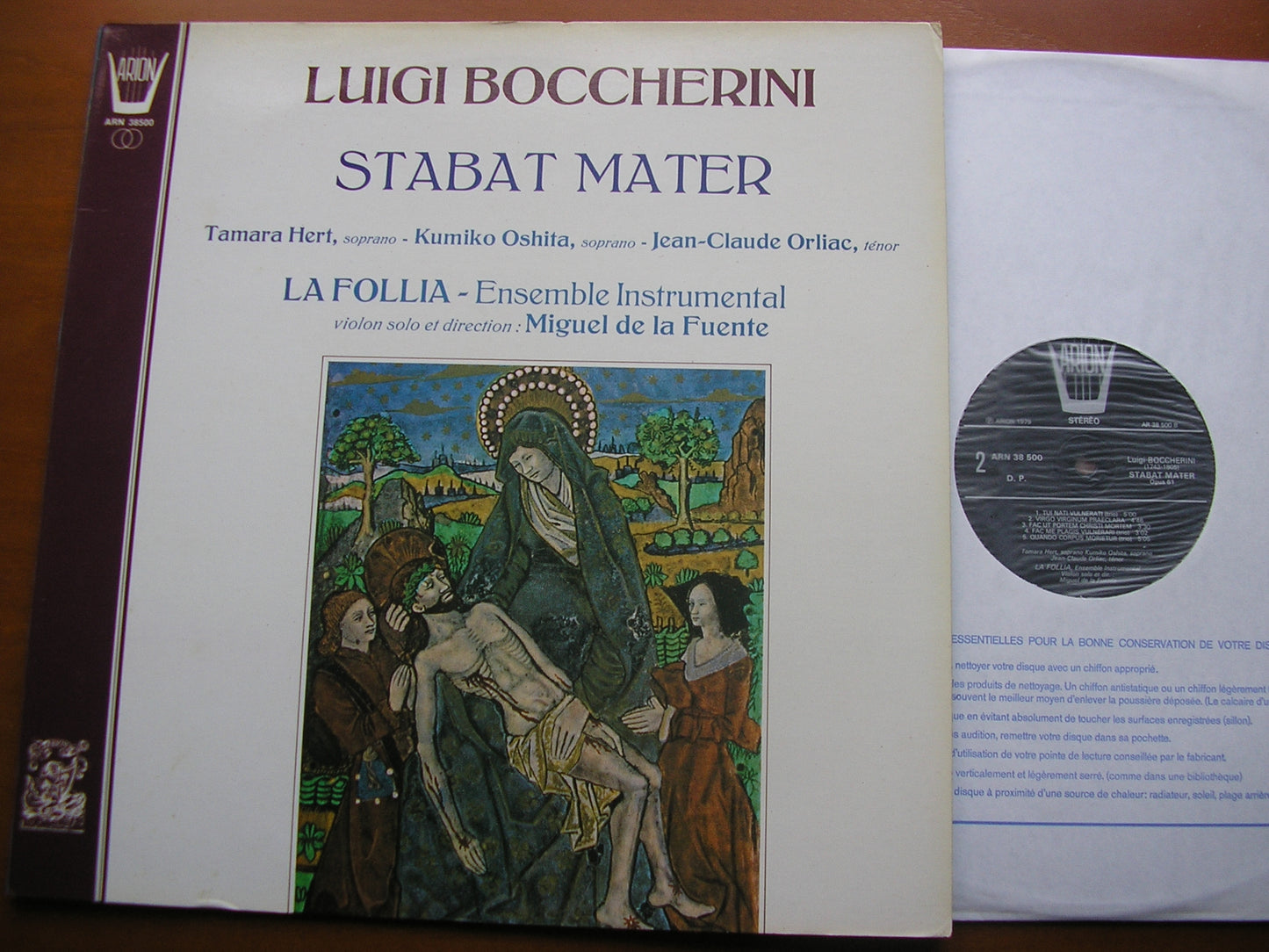 BOCCHERINI: STABAT MATER SOLOISTS / LA FOLLIA / FUENTE ARN 38500