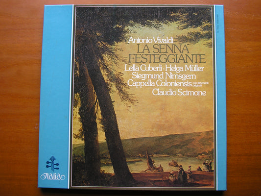 VIVALDI: LA SENNA FESTEGGIANTE      SOLOISTS / CAPPELLA COLONIENSIS / SCIMONE    2 LP      ITL 70053