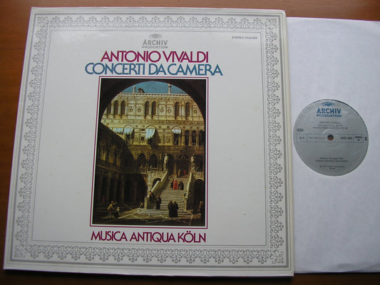 VIVALDI: CONCERTI DA CAMERA      MUSICA ANTIQUA COLOGNE / GOEBEL    2533 463