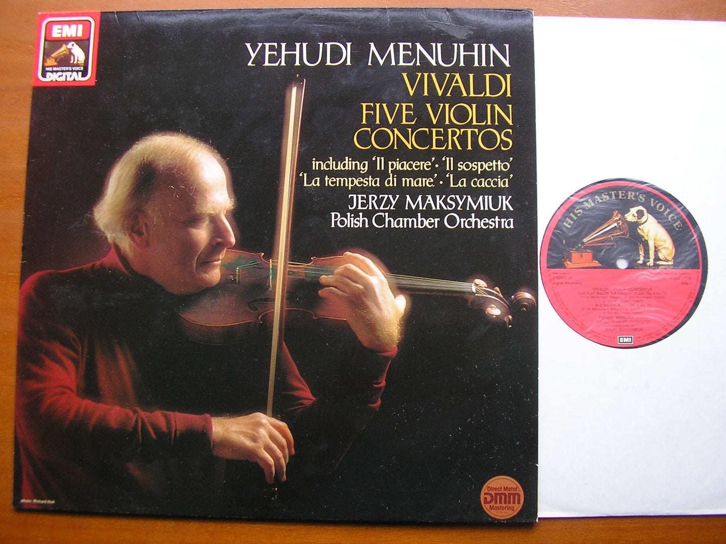 VIVALDI: VIOLIN CONCERTOS    MENUHIN / POLISH CHAMBER ORCHESTRA / MAKSYMIUK     ASD 143442