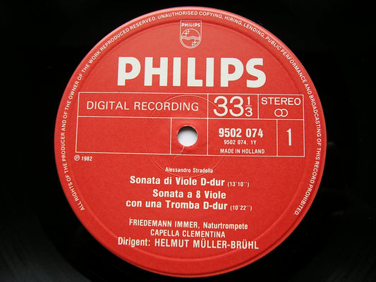 STRADELLA: SINFONIE & SONATE IMMER / CAPELLA CLEMENTINA / MULLER-BRUHL 9502 074
