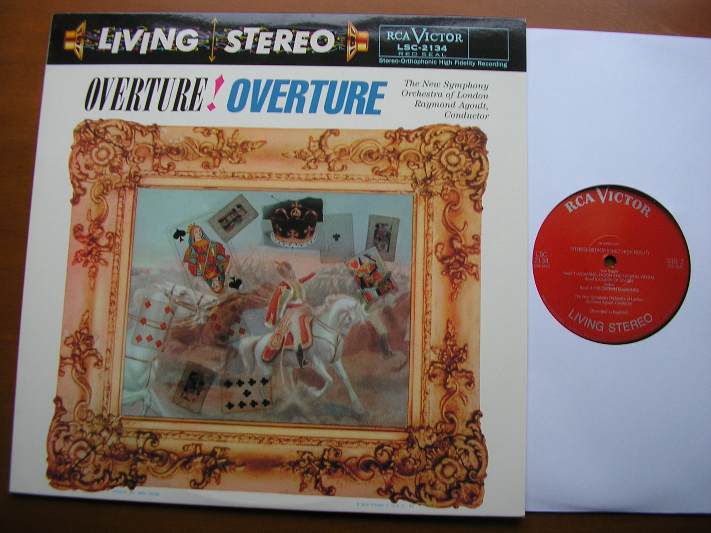 OVERTURE: HEROLD / SUPPE / ADAM / AUBER AGOULT / NEW SYMPHONY ORCHESTRA LSC 2134