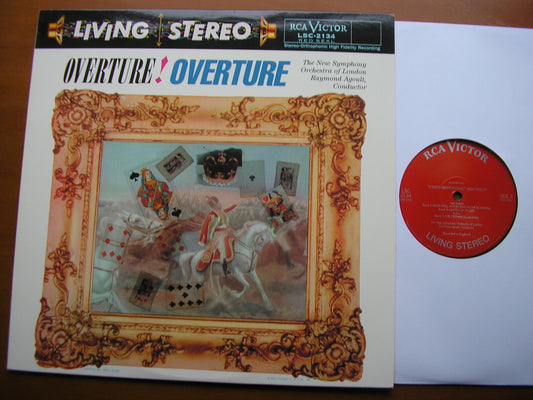 OVERTURE: HEROLD / SUPPE / ADAM / AUBER      AGOULT / NEW SYMPHONY ORCHESTRA     LSC 2134