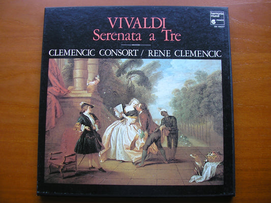 VIVALDI: SERENATA A TRE     SOLOISTS / CLEMENCIC CONSORT / RENE CLEMENCIC     HM 1006/7