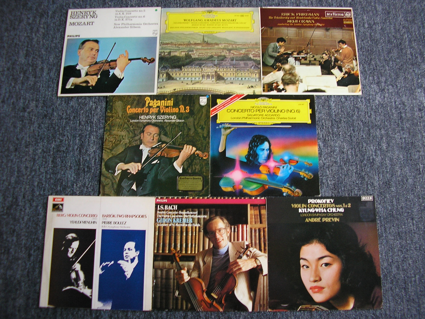 8 LP CLASSICAL COLLECTIONS - VIOLIN CONCERTOS # No. 4