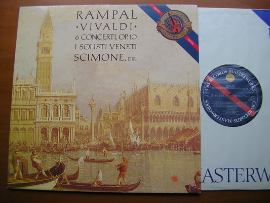 VIVALDI: SIX CONCERTOS Op. 10      RAMPAL / I SOLOISTI VENETI / SCIMONE     IM 39062