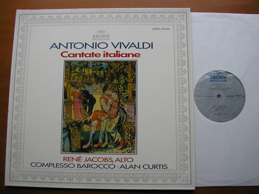 VIVALDI: CANTATE ITALIANE    RENE JACOBS / COMPLESSO BAROCCO / CURTIS     2533 385