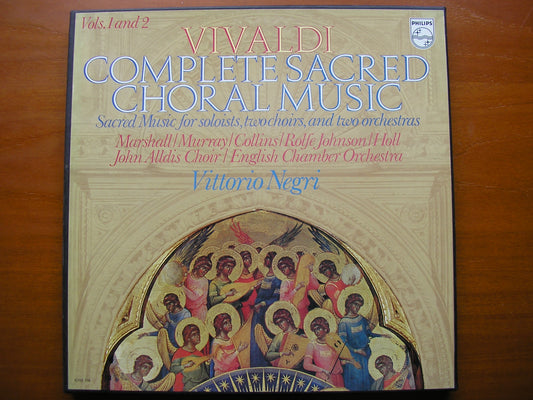 VIVALDI: COMPLETE SACRED CHORAL MUSIC     SOLOISTS / ENGLISH CHAMBER ORCHESTRA / NEGRI      6700 116