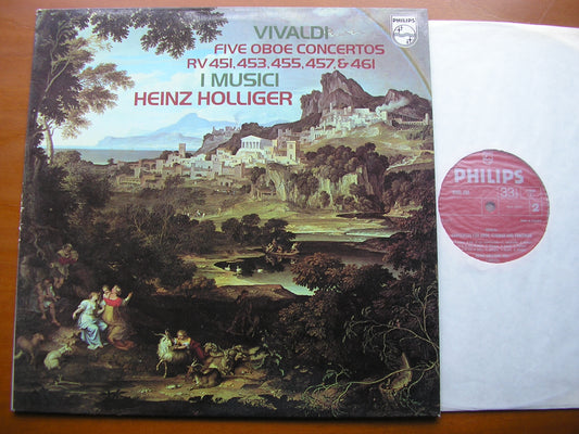 VIVALDI: FIVE OBOE CONCERTOS     HOLLIGER / I MUSICI       9500 299